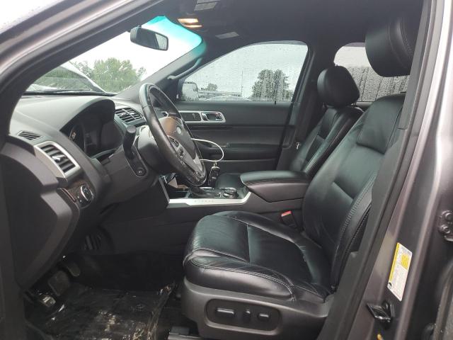 1FM5K8F86DGC50301 - 2013 FORD EXPLORER LIMITED Szary zdjęcie 7