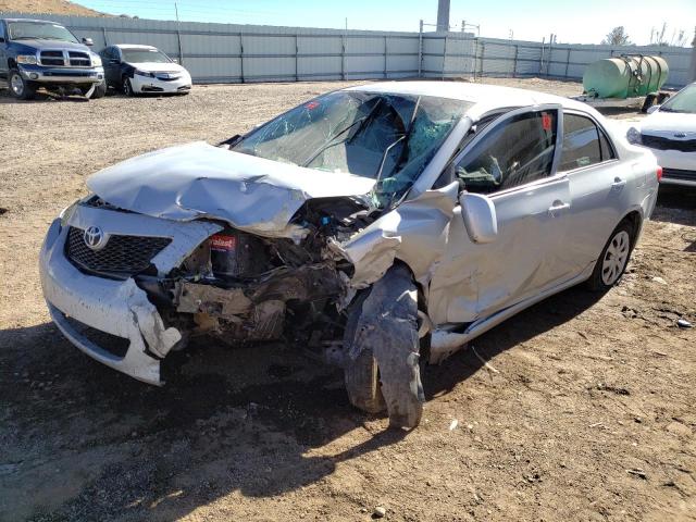 JTDBL40E49J042584 - 2009 TOYOTA COROLLA BASE SILVER photo 1