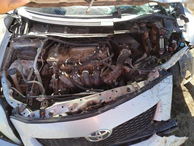 JTDBL40E49J042584 - 2009 TOYOTA COROLLA BASE SILVER photo 11