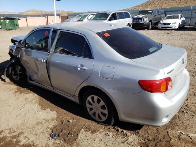 JTDBL40E49J042584 - 2009 TOYOTA COROLLA BASE SILVER photo 2