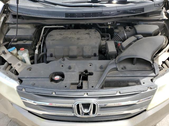 5FNRL5H4XCB131901 - 2012 HONDA ODYSSEY EX TAN photo 12