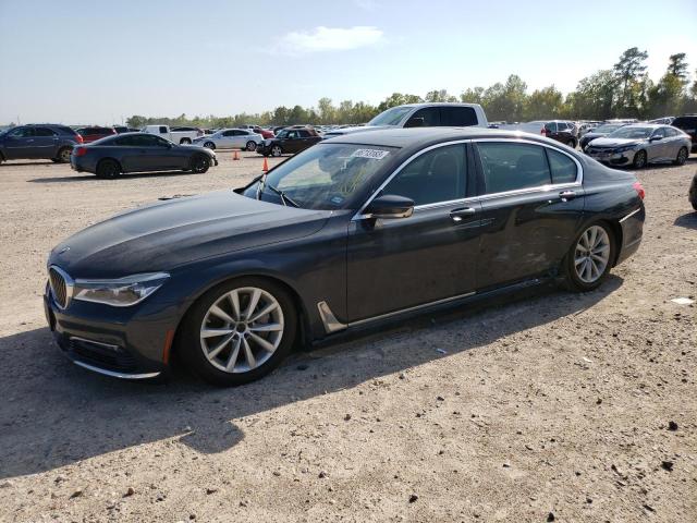 WBA7F2C51GG420252 - 2016 BMW 7 SERIES XI GRAY photo 1