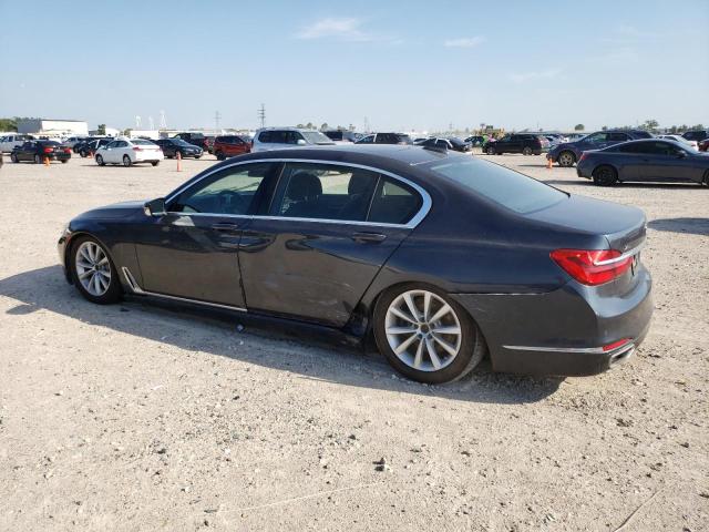 WBA7F2C51GG420252 - 2016 BMW 7 SERIES XI GRAY photo 2