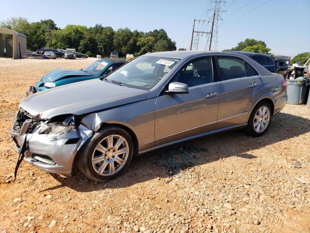 WDDHF8JB6DA729545 - 2013 MERCEDES-BENZ E 350 4MATIC GRAY photo 1