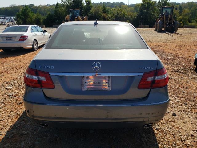 WDDHF8JB6DA729545 - 2013 MERCEDES-BENZ E 350 4MATIC GRAY photo 6