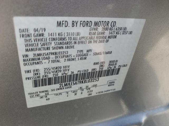 2LMHJ5AT9KBL03253 - 2019 LINCOLN MKT Silber Foto 13