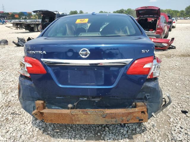 3N1AB7AP7JY228946 - 2018 NISSAN SENTRA S BLUE photo 6