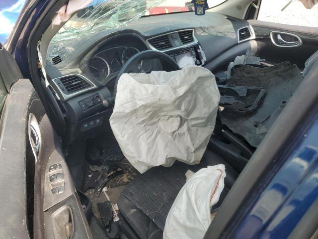 3N1AB7AP7JY228946 - 2018 NISSAN SENTRA S BLUE photo 8