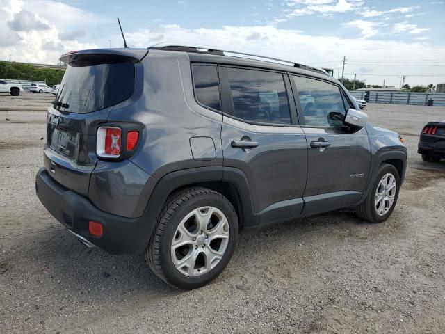 ZACCJADB1JPJ04775 - 2018 JEEP RENEGADE LIMITED GRAY photo 3