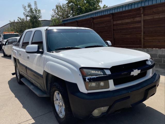 3GNEC13T32G101581 - 2002 CHEVROLET AVALANCHE C1500 WHITE photo 1