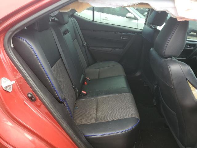 2T1BURHE9HC748720 - 2017 TOYOTA COROLLA L أحمر صورة 10