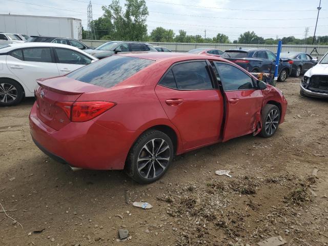 2T1BURHE9HC748720 - 2017 TOYOTA COROLLA L أحمر صورة 3