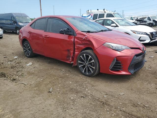 2T1BURHE9HC748720 - 2017 TOYOTA COROLLA L أحمر صورة 4