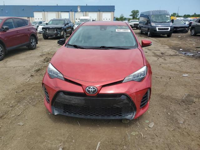 2T1BURHE9HC748720 - 2017 TOYOTA COROLLA L أحمر صورة 5