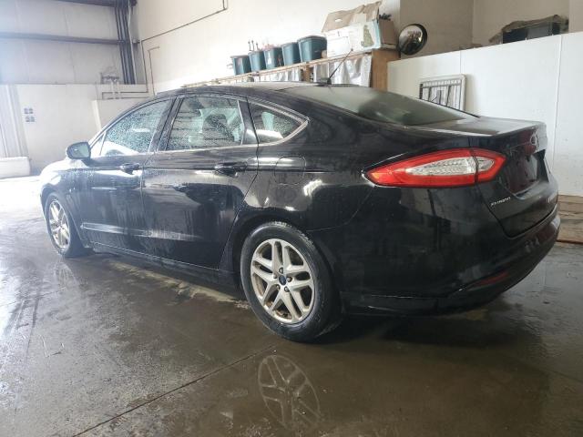 3FA6P0H72GR101323 - 2016 FORD FUSION SE BLACK photo 2