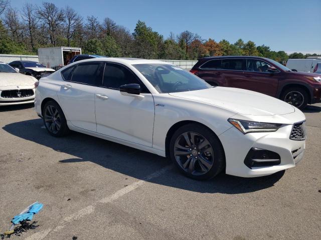 19UUB5F55NA000087 - 2022 ACURA TLX TECH A WHITE photo 4