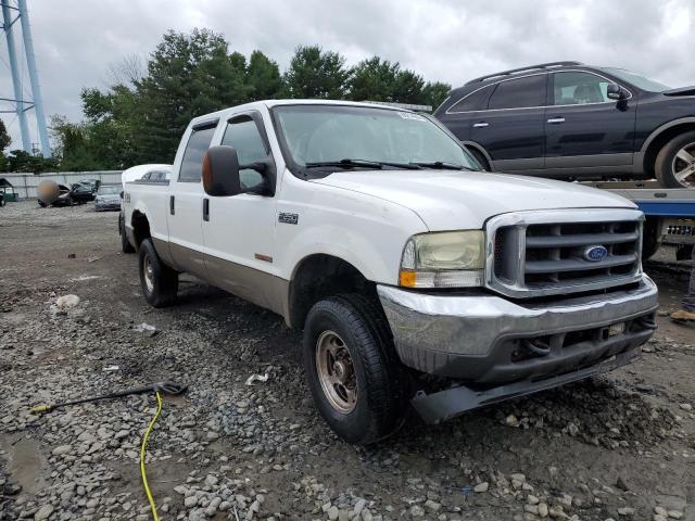 1FTNW21P24EB65052 - 2004 FORD F250 SUPER DUTY WHITE photo 4