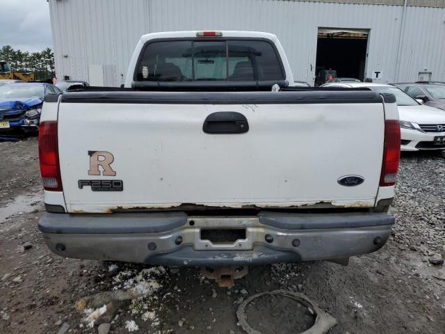 1FTNW21P24EB65052 - 2004 FORD F250 SUPER DUTY WHITE photo 6