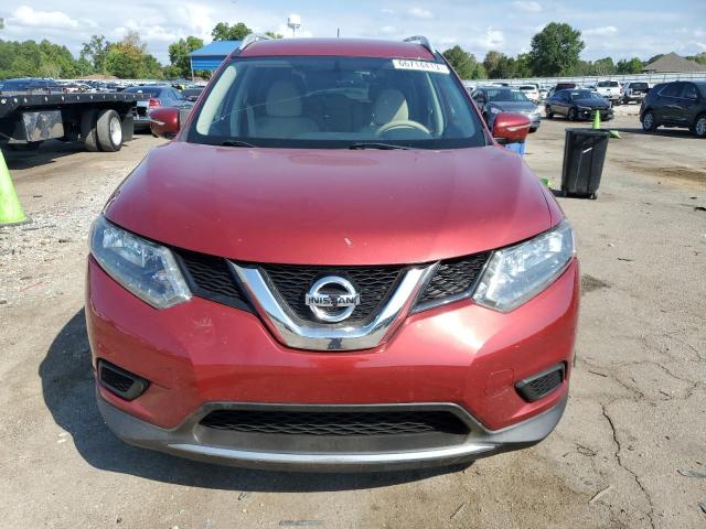 5N1AT2ML4FC836425 - 2015 NISSAN ROGUE S RED photo 5