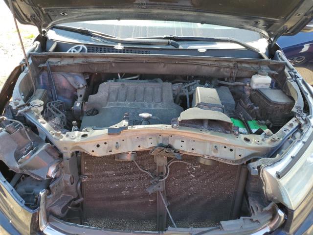 5TDJKRFH7GS285450 - 2016 TOYOTA HIGHLANDER XLE BLUE photo 12