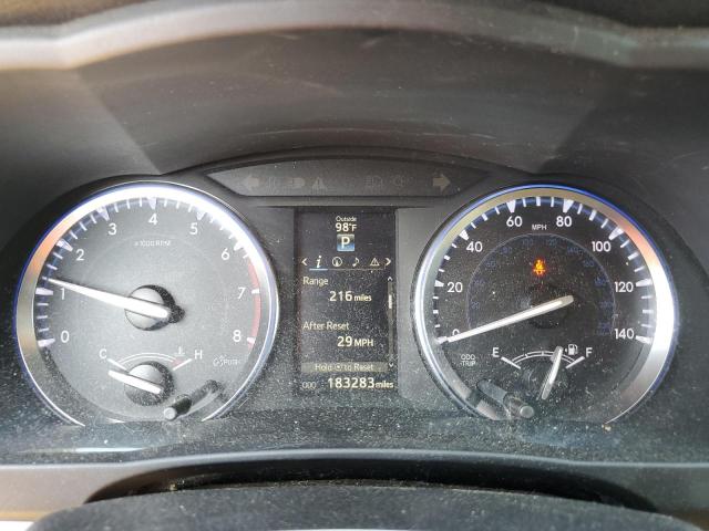 5TDJKRFH7GS285450 - 2016 TOYOTA HIGHLANDER XLE BLUE photo 9