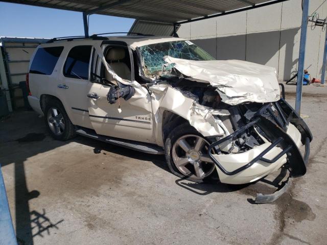 1GNSCCE04DR371648 - 2013 CHEVROLET TAHOE C1500 LTZ CREAM photo 4