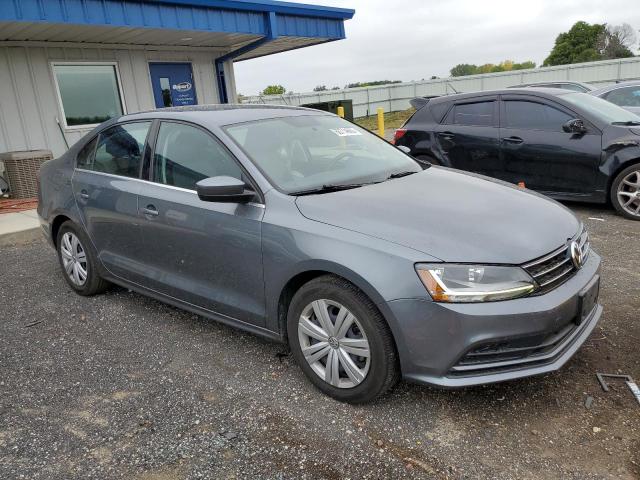 3VW2B7AJ8HM260106 - 2017 VOLKSWAGEN JETTA S GRAY photo 4