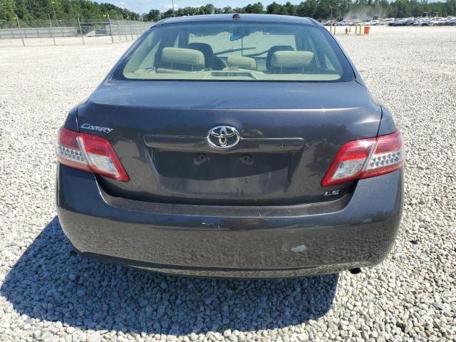4T4BF3EK0BR153218 - 2011 TOYOTA CAMRY BASE GRAY photo 6