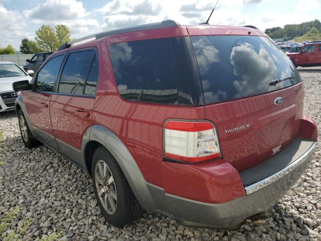 1FMDK05W39GA05220 - 2009 FORD TAURUS X SEL RED photo 2