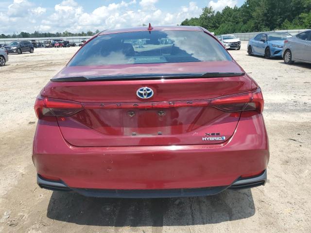 4T1B21FB4KU003718 - 2019 TOYOTA AVALON XLE BURGUNDY photo 6