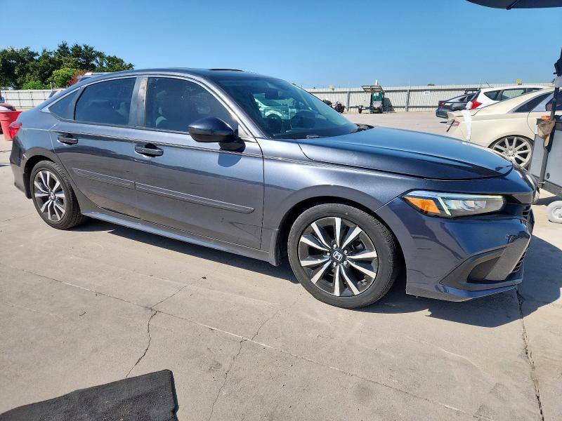 2HGFE1F74NH315894 - 2022 HONDA CIVIC EX CHARCOAL photo 4