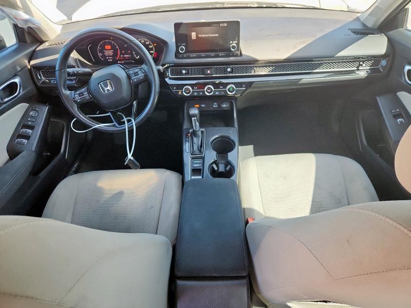 2HGFE1F74NH315894 - 2022 HONDA CIVIC EX CHARCOAL photo 8