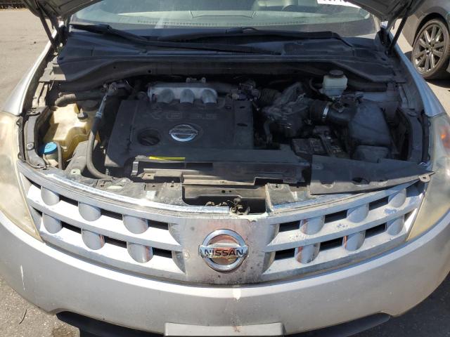 JN8AZ08T34W214481 - 2004 NISSAN MURANO SL GRAY photo 12