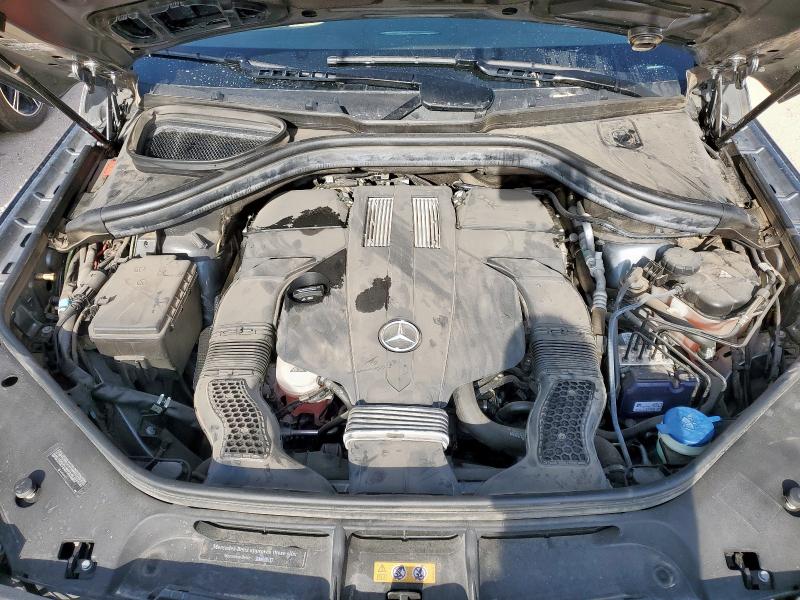4JGDF6EE8HA885508 - 2017 MERCEDES-BENZ GLS 450 4MATIC GRAY photo 12