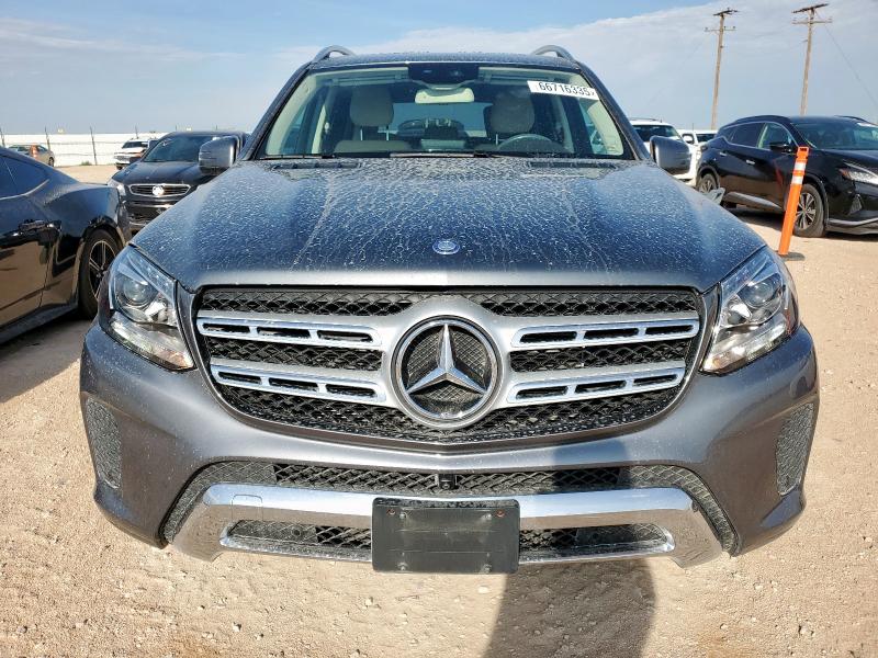 4JGDF6EE8HA885508 - 2017 MERCEDES-BENZ GLS 450 4MATIC GRAY photo 5
