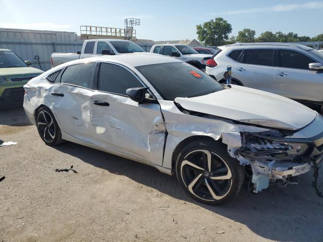 1HGCV1F36LA044140 - 2020 HONDA ACCORD SPORT WHITE photo 4