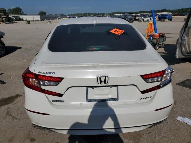 1HGCV1F36LA044140 - 2020 HONDA ACCORD SPORT WHITE photo 6