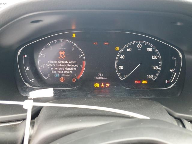1HGCV1F36LA044140 - 2020 HONDA ACCORD SPORT WHITE photo 9