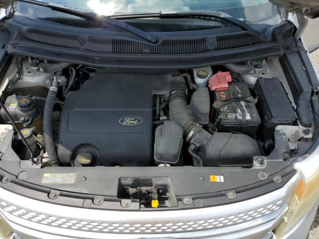 1FMHK7D85BGA83940 - 2011 FORD EXPLORER XLT SILVER photo 12