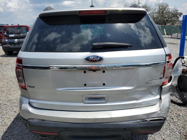 1FMHK7D85BGA83940 - 2011 FORD EXPLORER XLT SILVER photo 6