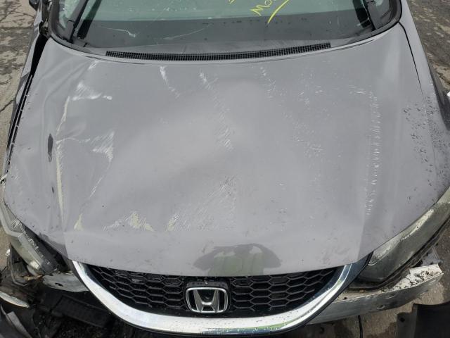 19XFB2F99EE246257 - 2014 HONDA CIVIC EXL GRAY photo 11