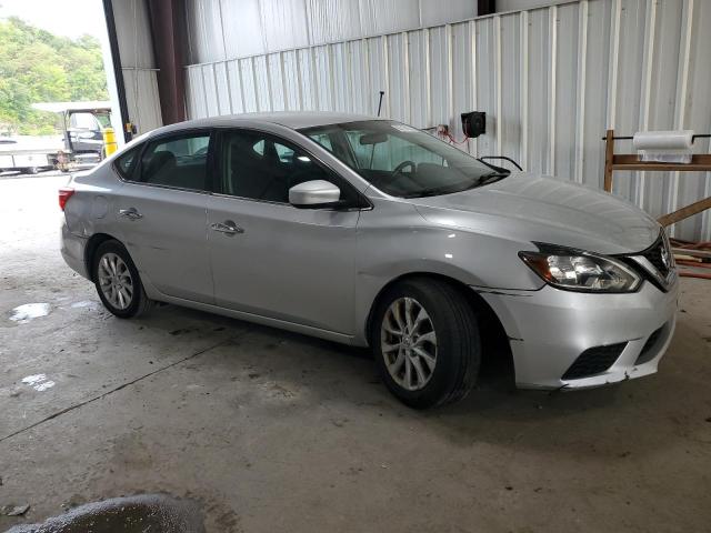 3N1AB7AP5KY360329 - 2019 NISSAN SENTRA S SILVER photo 4