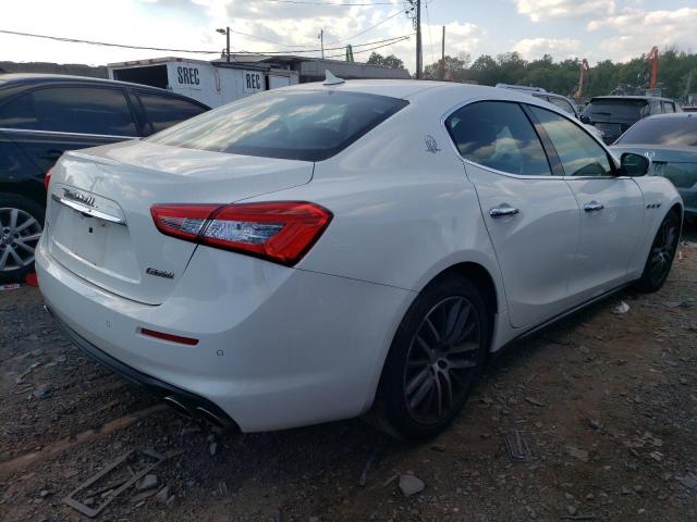 ZAM57YTA1J1270866 - 2018 MASERATI GHIBLI S WHITE photo 3