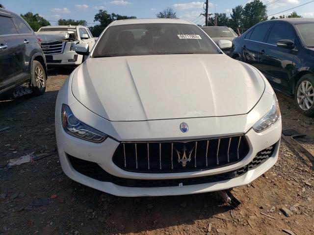 ZAM57YTA1J1270866 - 2018 MASERATI GHIBLI S WHITE photo 5