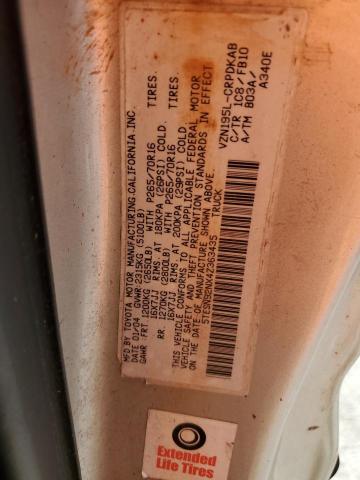 5TESN92NX4Z363435 - 2004 TOYOTA TACOMA XTRACAB PRERUNNER ვერცხლისფერი ფოტო 13