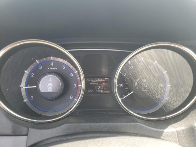 5NPEC4AC6DH539244 - 2013 HYUNDAI SONATA SE CHARCOAL photo 9