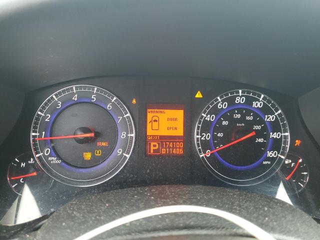 JNKAJ09FX8M357634 - 2008 INFINITI EX35 BASE SILVER photo 9