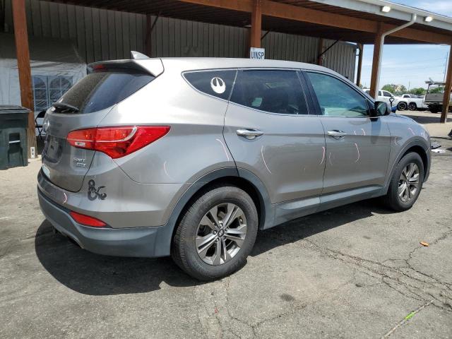 5XYZTDLB8FG246090 - 2015 HYUNDAI SANTA FE SPORT GRAY photo 3