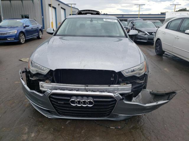 WAUHGAFC2EN053747 - 2014 AUDI A6 PRESTIGE GRAY photo 5