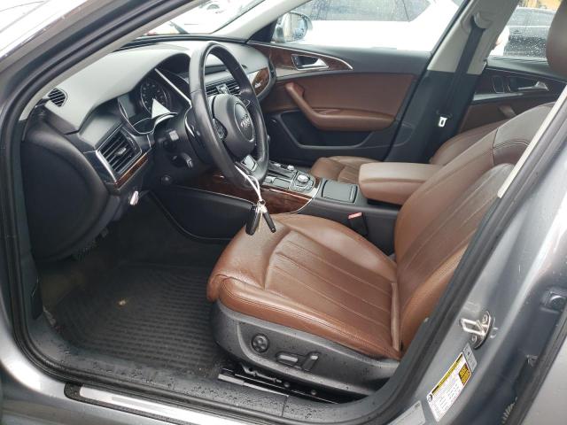 WAUHGAFC2EN053747 - 2014 AUDI A6 PRESTIGE GRAY photo 7